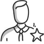 icon leader person star