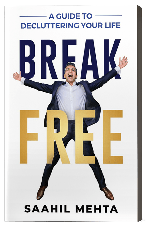 Right Hardcover Mockup Break Free Saahil Mehta