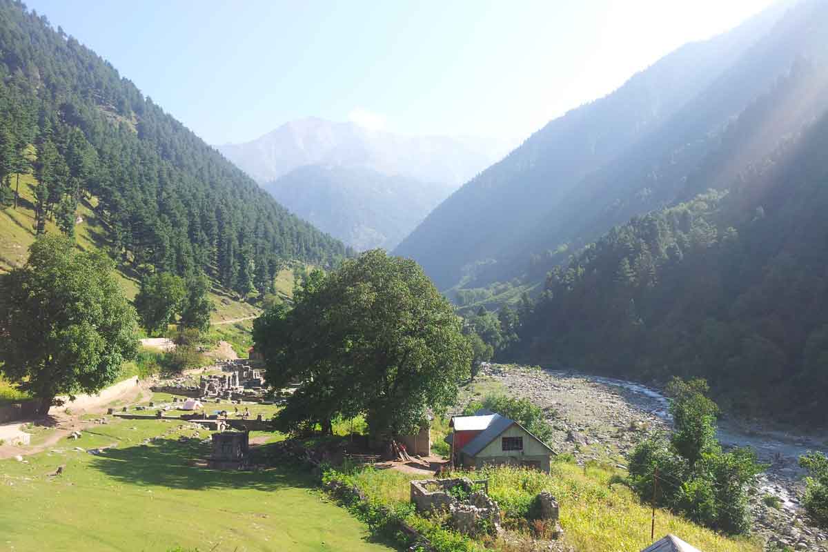 itinerary timeline day 2 naranag dumail campsite saahil mehta